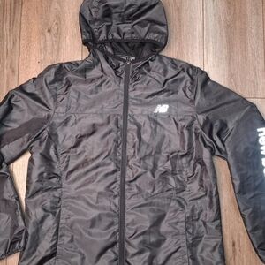 New Balance Charcoal Hooded Jacket